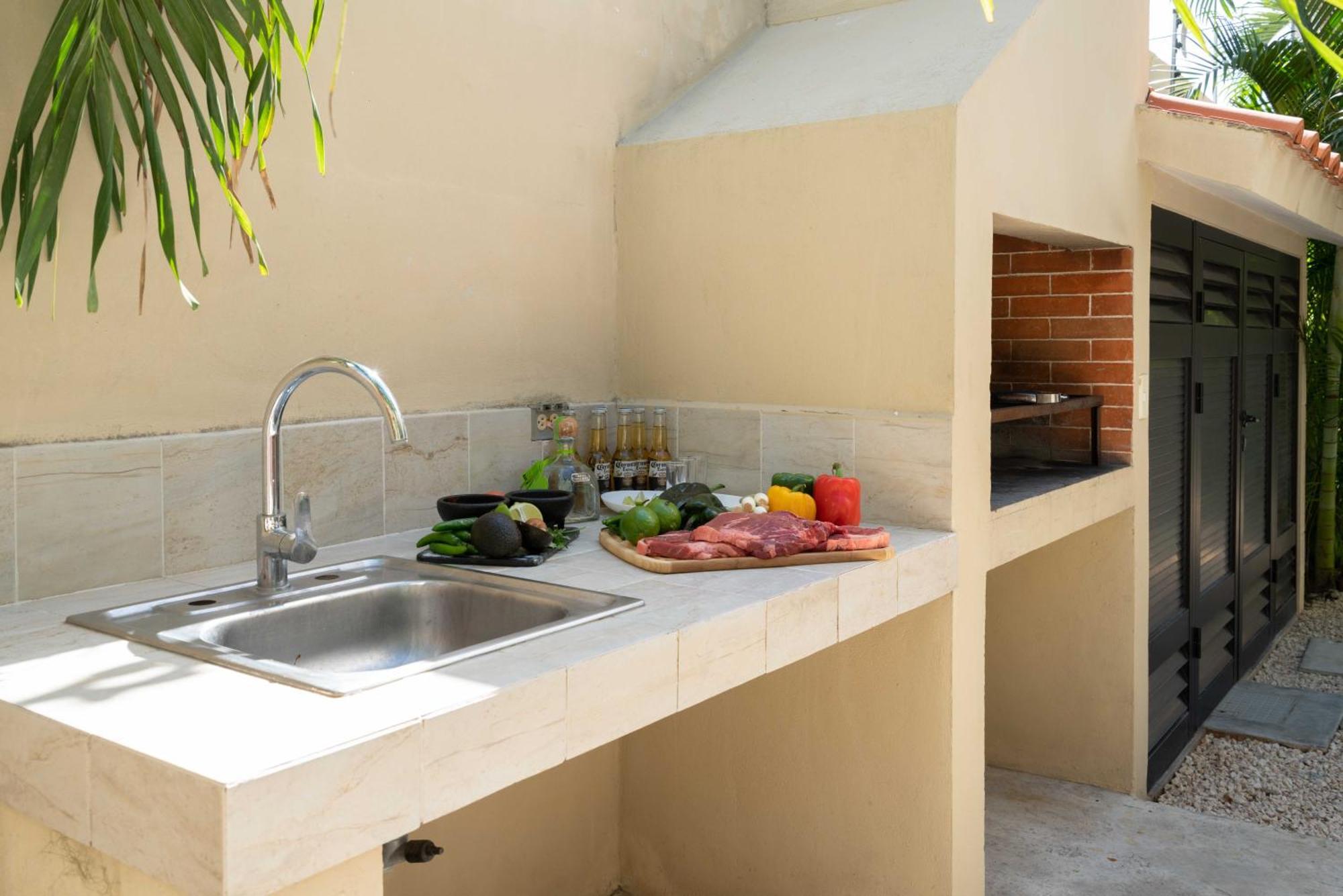 Tulum Stunning Villa For 10-Cabana-Private Pool-Parking Ngoại thất bức ảnh
