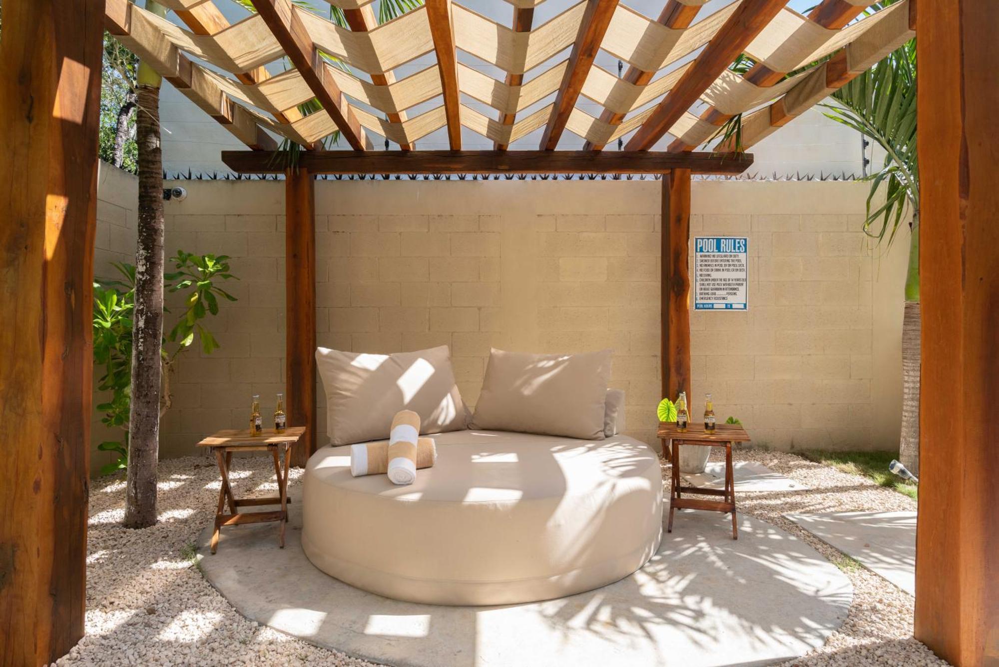 Tulum Stunning Villa For 10-Cabana-Private Pool-Parking Ngoại thất bức ảnh