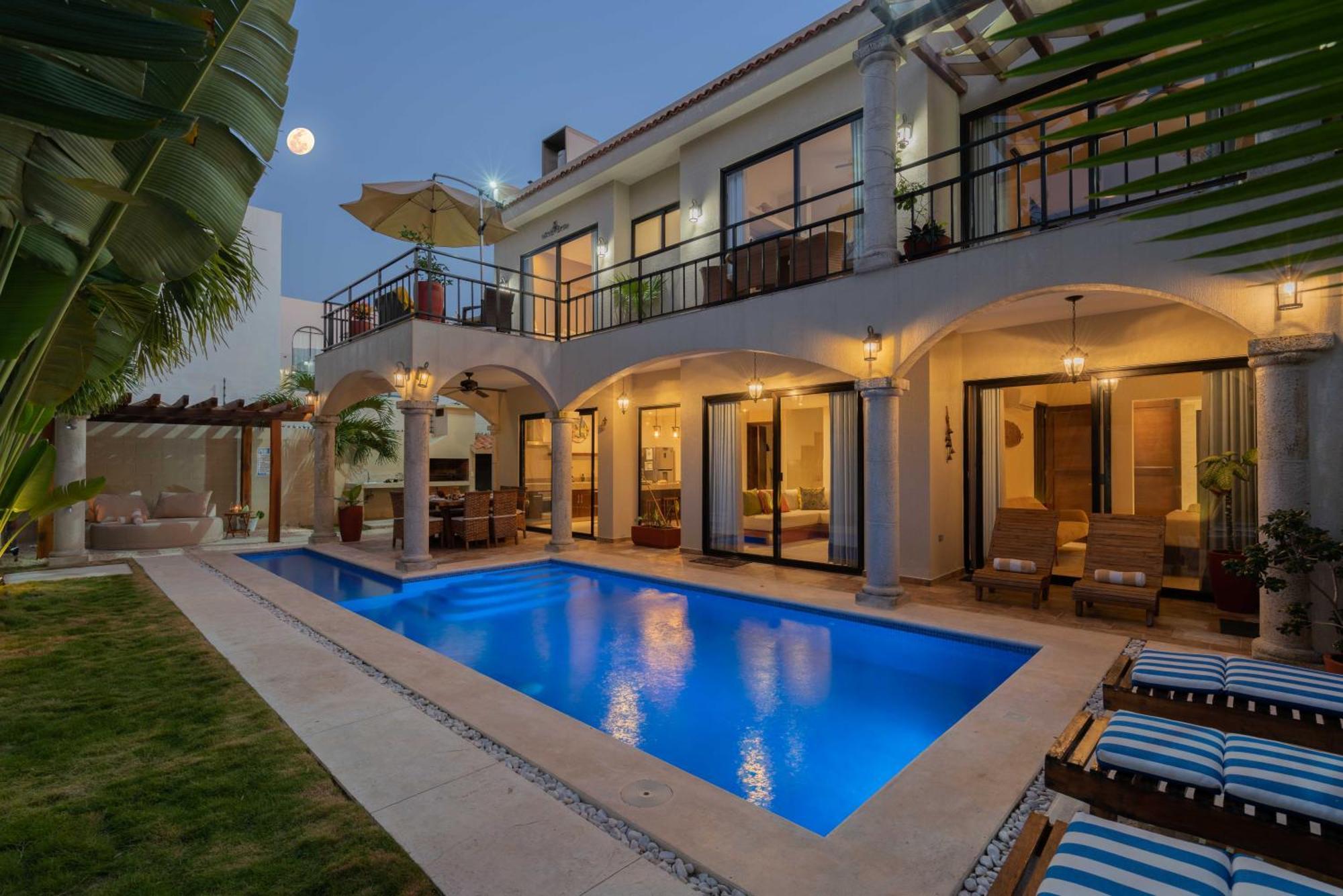 Tulum Stunning Villa For 10-Cabana-Private Pool-Parking Ngoại thất bức ảnh