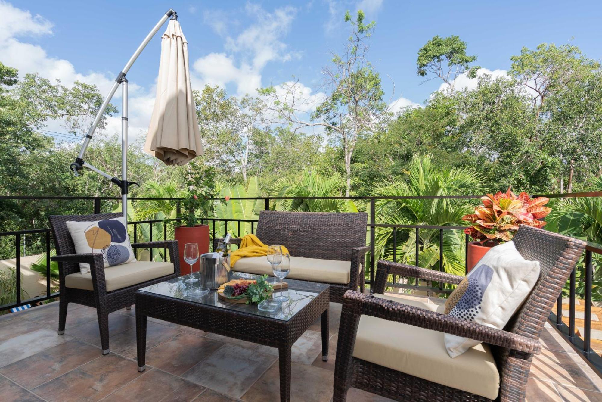 Tulum Stunning Villa For 10-Cabana-Private Pool-Parking Ngoại thất bức ảnh
